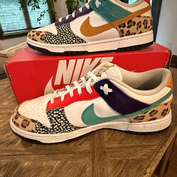 Nike Multicolor Animal Print Athletic Shoes - Picture 3 of 5
